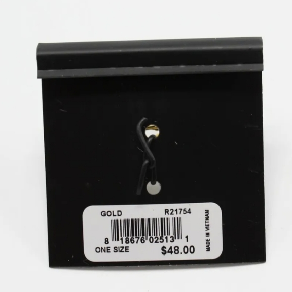 REBECCA MINKOFF GOLD RINESTONE OMBRE BUBBLE CLAW RING - Picture 4 of 5